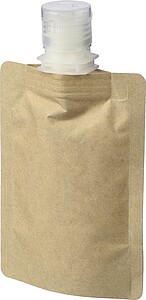 Paper bag sunscreen lotion Kyle, brown