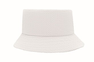 Paper straw bucket hat