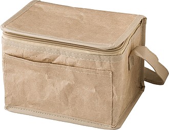 Paper woven cooler bag