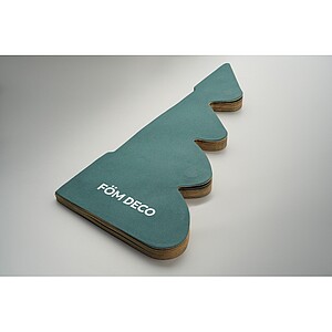 Paper Xmas tree decoration, green