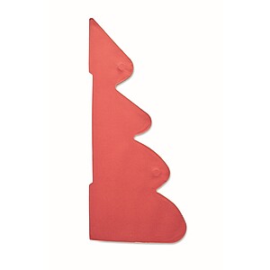 Paper Xmas tree decoration, red