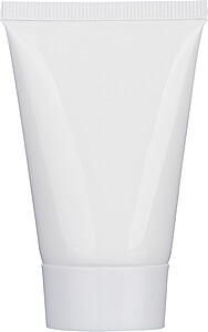 PE sunscreen tube, white