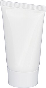 PE sunscreen tube, white