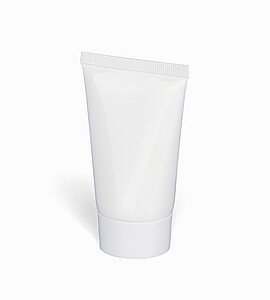 PE sunscreen tube, white