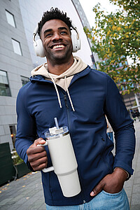 Peakflow RCS recycled steel tumbler 1200ML, white