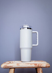 Peakflow RCS recycled steel tumbler 1200ML, white