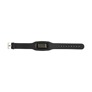 Pedometer with silicone wristband