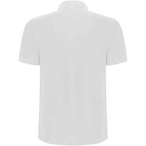Pegaso Premium short sleeve kids polo, white