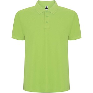 Pegaso Premium short sleeve mens polo, mantis green