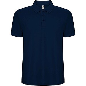 Pegaso Premium short sleeve mens polo, navy