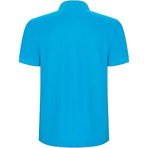 Pegaso Premium short sleeve mens polo, turquois