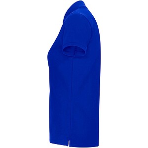 Pegaso Premium short sleeve womens polo, blue