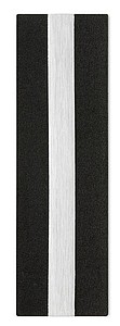 Pen and roller in paper box, black