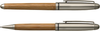Pen set made from bambooBrown