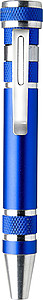 Pen shaped screwdriver Cobalt blue