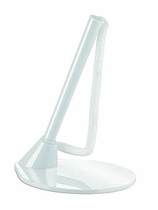 Pen with holder, white