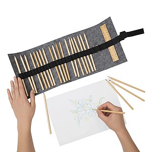 Pencil case, grey