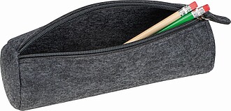 Pencil case made from recycled felt