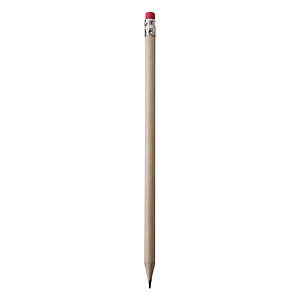 Pencil with rubber