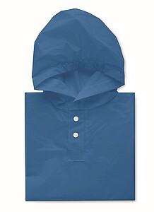 PEVA kid rain coat with hood