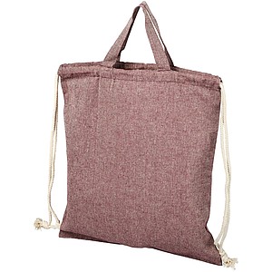 Pheebs 150 g/m2 recycled cotton drawstring backpack