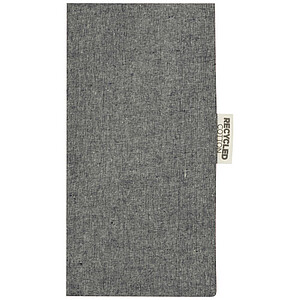 Pheebs 150 g/m2 recycled cotton trendy tote bag 7L