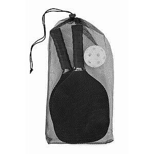 Pickle ball paddle set, black