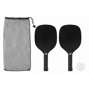 Pickle ball paddle set, black