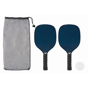 Pickle ball paddle set, french navy