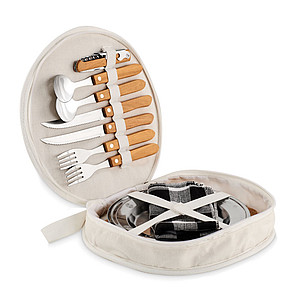 Picnic 2 person set in pouch MO6893-13