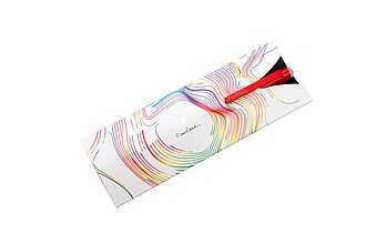 PIERRE CARDIN ALAIN Eraser ballpoint pen, red