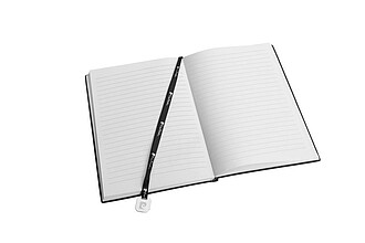 PIERRE CARDIN CHANTAL Set of notebook and DENISE ballpoint pen, black