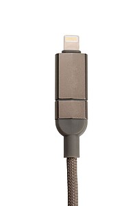 PIERRE CARDIN DONNES Magnetic 100W fast charging and data cable, grey