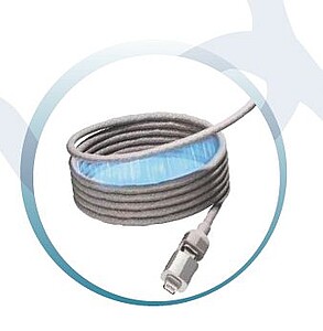 PIERRE CARDIN DONNES Magnetic 100W fast charging and data cable, grey