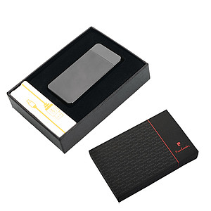 PIERRE CARDIN ELECTRIC Re-chargable electric lighter, gunmetal