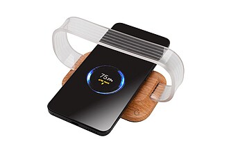 PIERRE CARDIN JEROME Phone stand with 15W wireless charging function