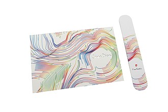 PIERRE CARDIN LIBRO Set of magnetic bookmark and postcard