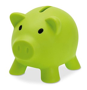 Piggy bank, lime