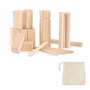 Pinewood outdoor throwing game, wood