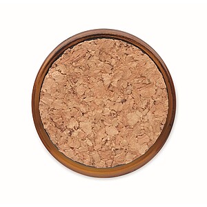 Plant based wax candle 70 gr, brown