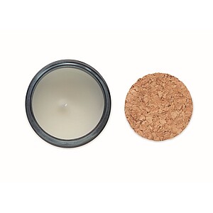 Plant based wax candle 70 gr, french navy