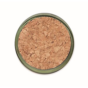 Plant based wax candle 70 gr, green