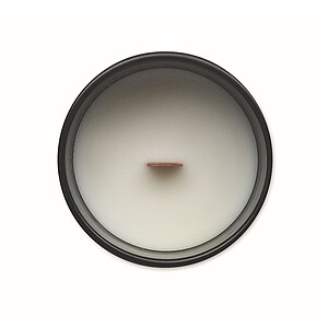 Plant based wax candle 80 gr, black