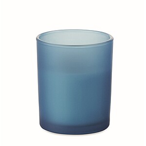 Plant based wax candle 80 gr, blue