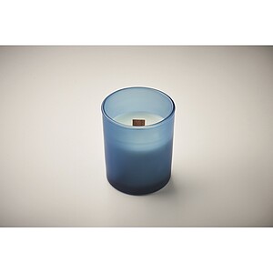 Plant based wax candle 80 gr, blue