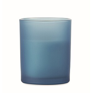Plant based wax candle 80 gr, blue