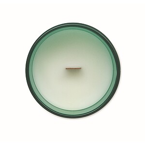 Plant based wax candle 80 gr, green