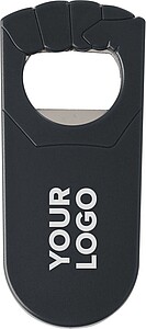 Plastic bottle opener