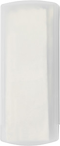 Plastic case with five plastersWhite