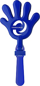 Plastic hand clapperCobalt blue